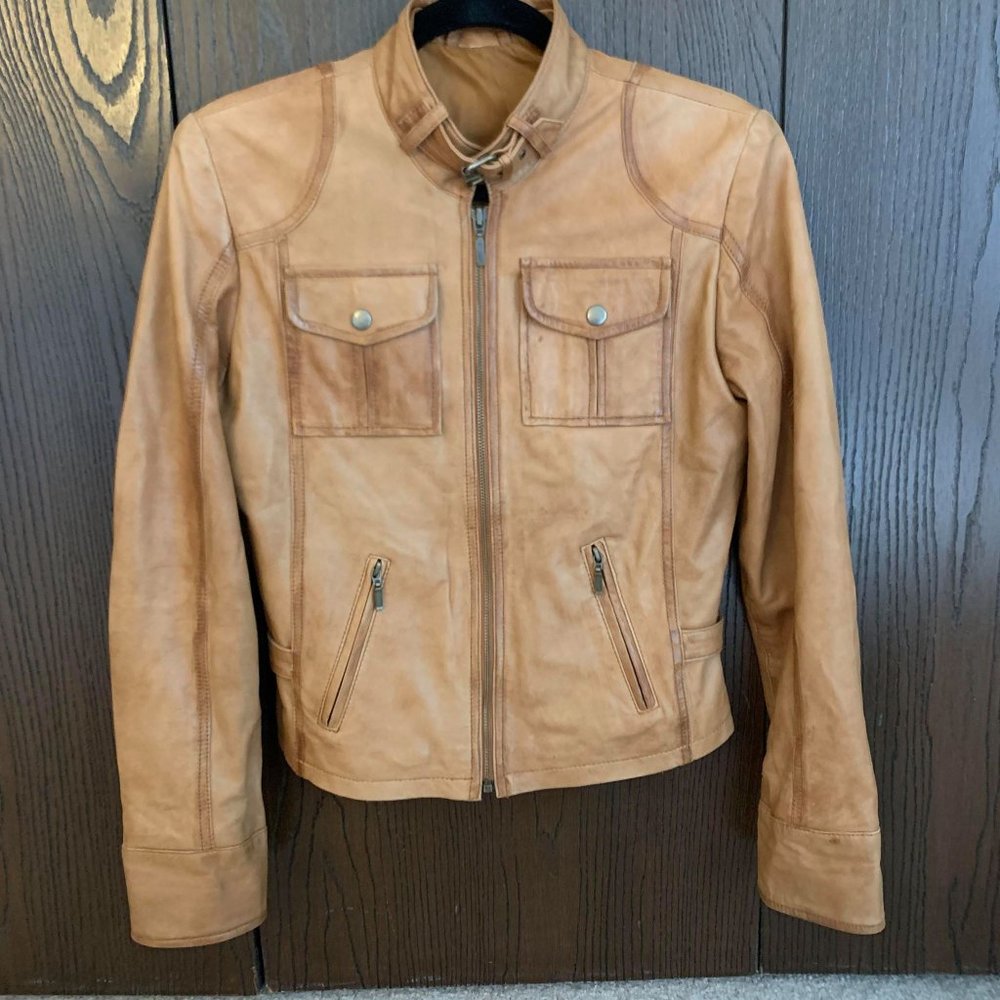 Authentic Leather Jacket (Size S/M) - image 1